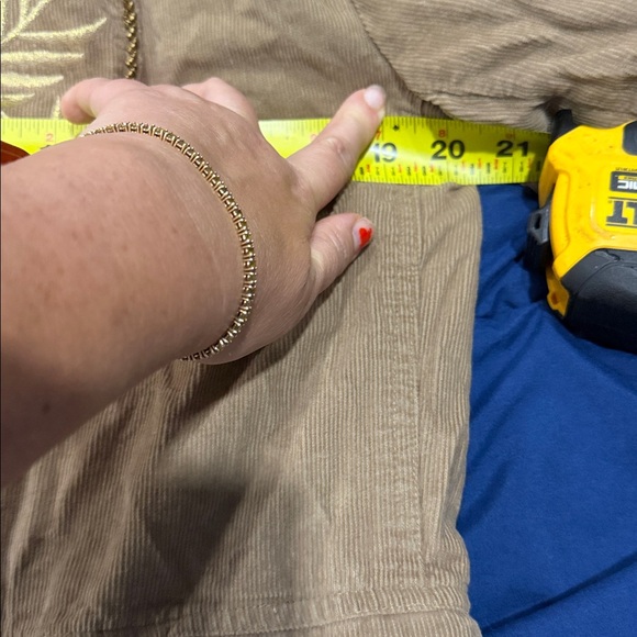 Brown Embroidered Jacket ( Z) - Picture 5 of 7